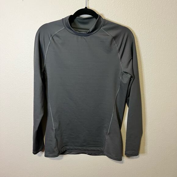 Nike Tops - Nike Pro Dri-Fit Slim Fit Fleece Lined Long Sleeve Shirt Size M